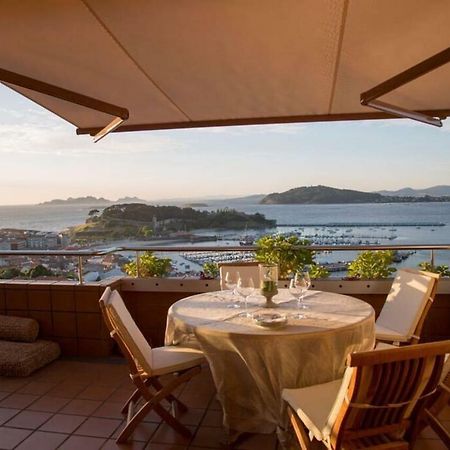 Inmejorables Vistas A Las Islas Cies Baiona Kültér fotó