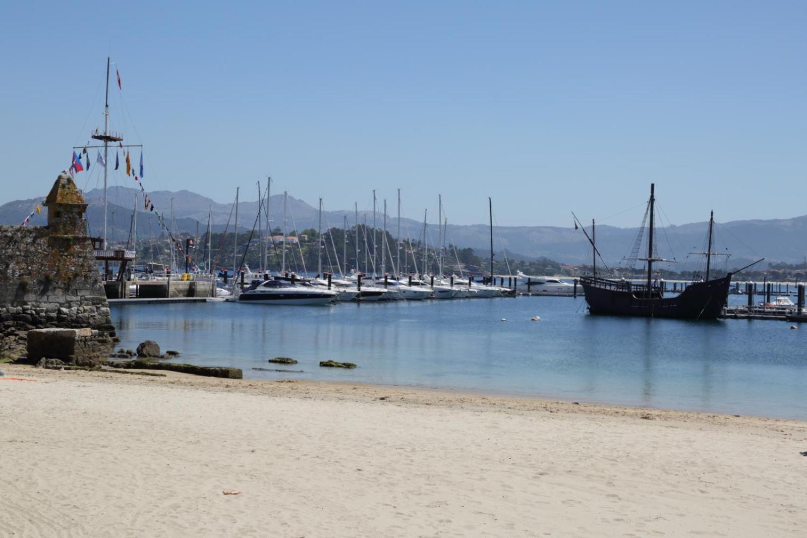 Inmejorables Vistas A Las Islas Cies Baiona Kültér fotó