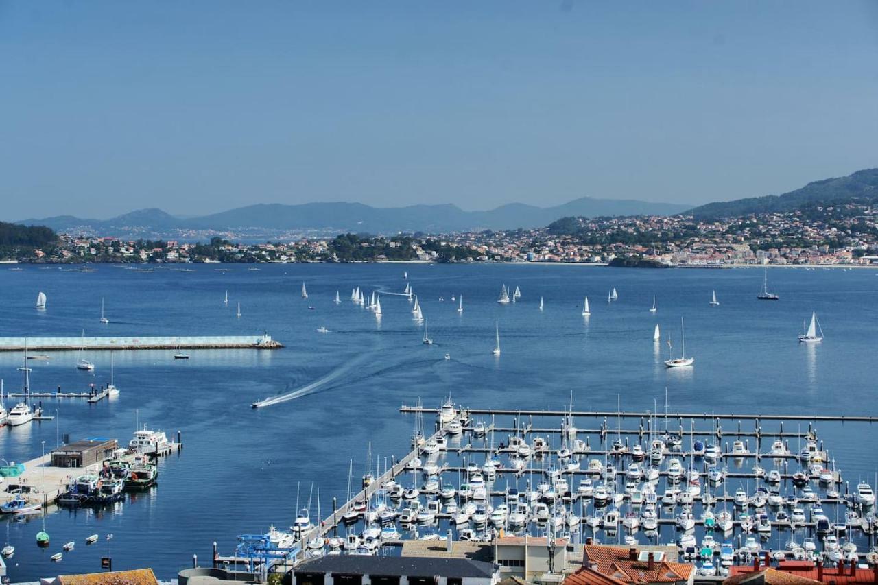 Inmejorables Vistas A Las Islas Cies Baiona Kültér fotó