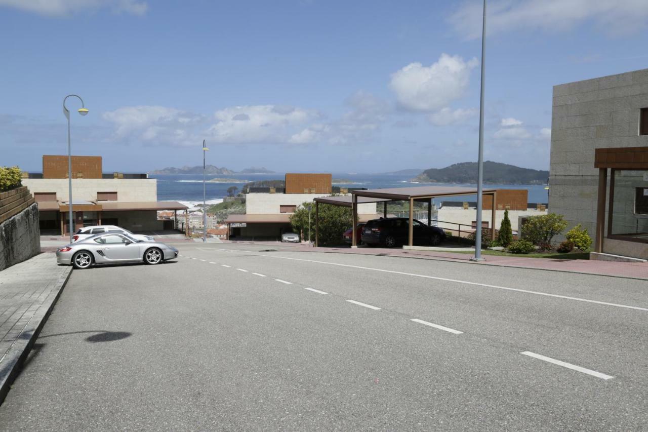 Inmejorables Vistas A Las Islas Cies Baiona Kültér fotó