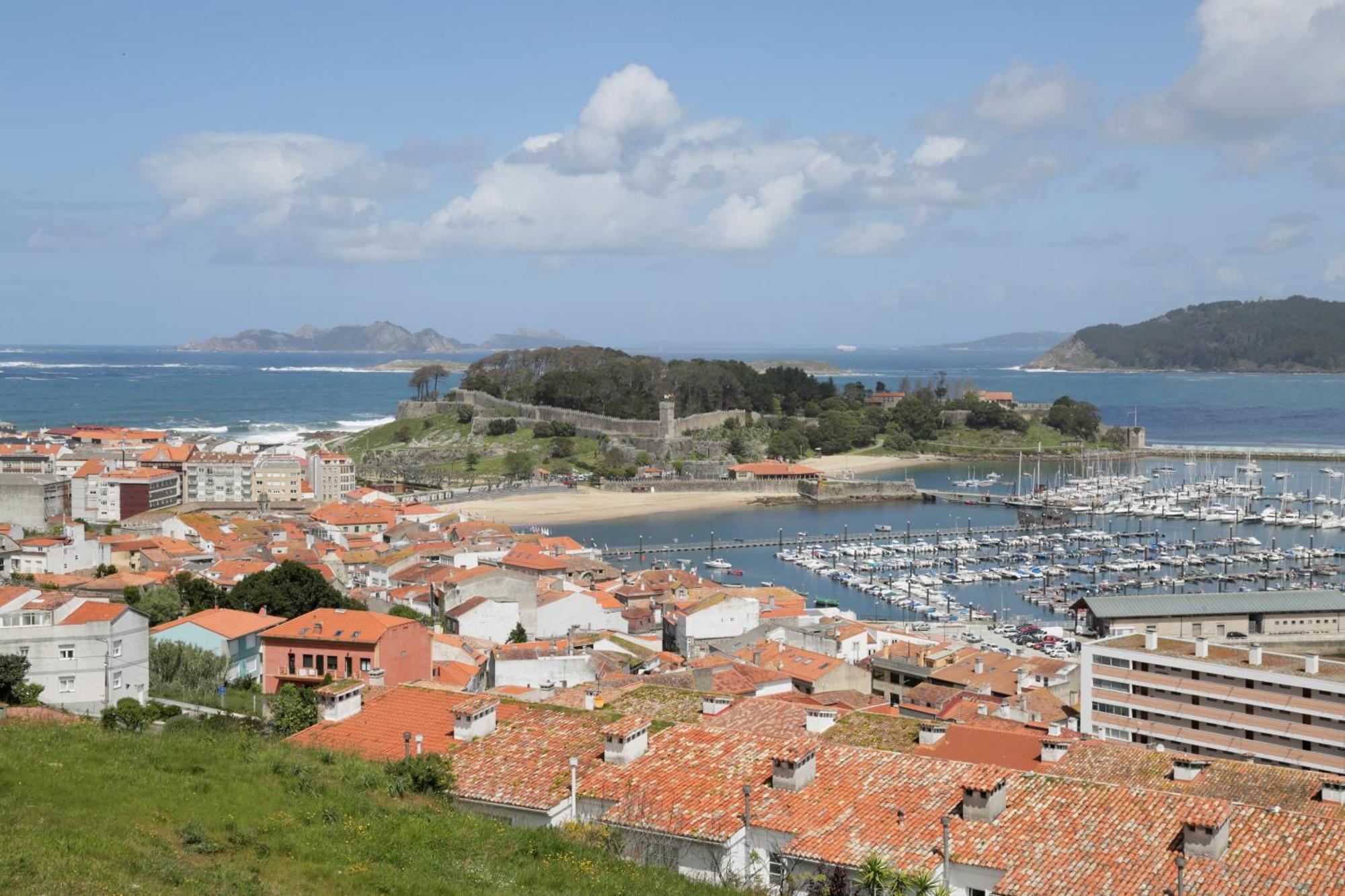 Inmejorables Vistas A Las Islas Cies Baiona Kültér fotó